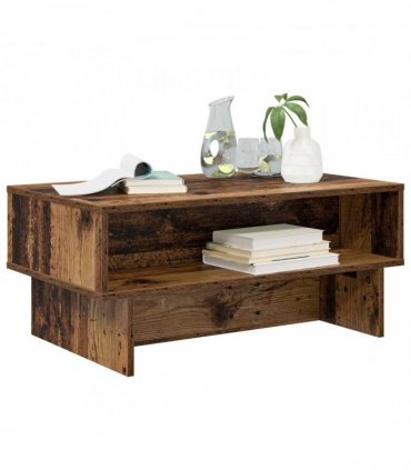 vidaXL Coffee Table Old Wood 80 x 46 x 35 cm Engineered Wood