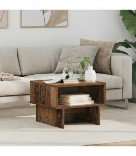 vidaXL Coffee Table Old Wood 48 x 46 x 35 cm Engineered Wood
