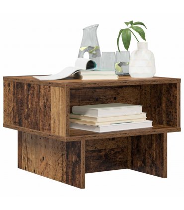 vidaXL Coffee Table Old Wood 48 x 46 x 35 cm Engineered Wood