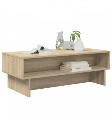 vidaXL Coffee Table Sonoma Oak 100 x 46 x 35 cm Engineered Wood