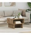 vidaXL Coffee Table Artisan Oak 48 x 46 x 35 cm Engineered Wood