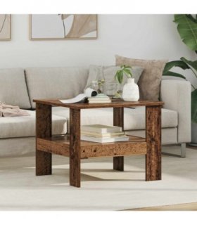 vidaXL Coffee Table Old Wood 57 x 55 x 45 cm Engineered Wood