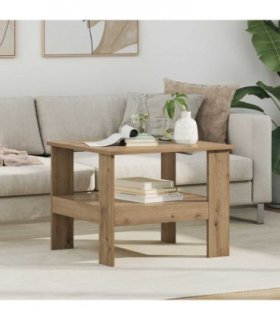 vidaXL Coffee Table Artisan Oak 57 x 55 x 45 cm Engineered Wood