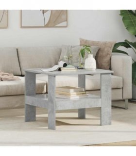 vidaXL Coffee Table Concrete Grey 57 x 55 x 45 cm Engineered Wood