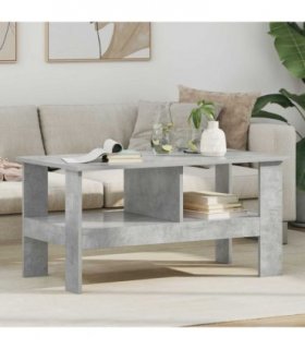 vidaXL Coffee Table Concrete Grey 90 x 50 x 45 cm Engineered Wood