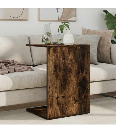 vidaXL Side Table Smoked Oak 45 x 40 x 62.5 cm Engineered Wood — V0672068528
