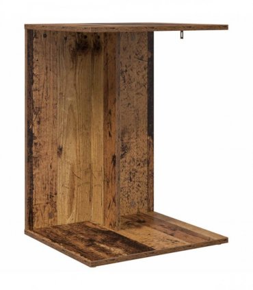 vidaXL Side Table Old Wood 45 x 40 x 62.5 cm Engineered Wood — V0672068530