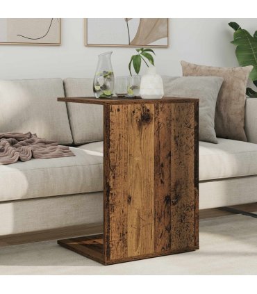 vidaXL Side Table Old Wood 45 x 40 x 62.5 cm Engineered Wood — V0672068530