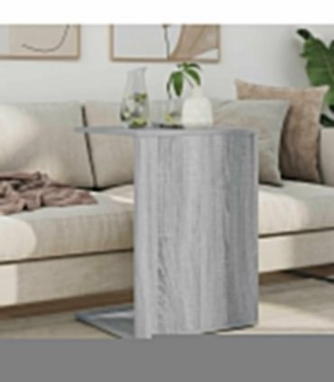 vidaXL Side Table Grey Sonoma 45 x 40 x 62.5 cm Engineered Wood — V0672068531
