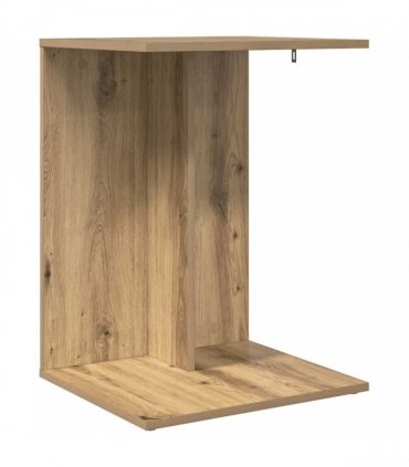 vidaXL Side Table Artisan Oak 45 x 40 x 62.5 cm Engineered Wood — V0672068532