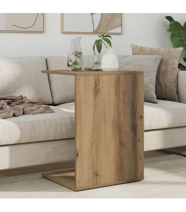 vidaXL Side Table Artisan Oak 45 x 40 x 62.5 cm Engineered Wood — V0672068532