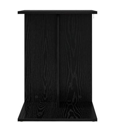 vidaXL Side Table Black Oak 45 x 40 x 62.5 cm Engineered Wood — V0672068533