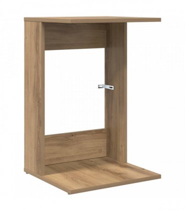 vidaXL Side Table Artisan Oak 40 x 38 x 62.5 cm Engineered Wood