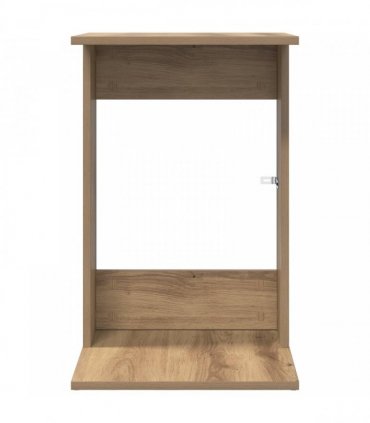 vidaXL Side Table Artisan Oak 40 x 38 x 62.5 cm Engineered Wood