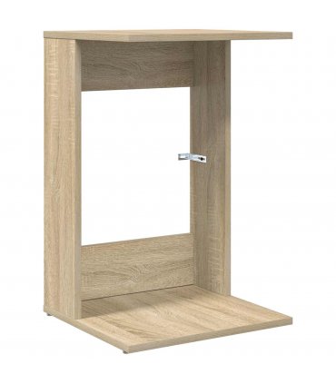 vidaXL Side Table Sonoma Oak 40 x 38 x 62.5 cm Engineered Wood