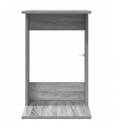 vidaXL Side Table Grey Sonoma 40 x 38 x 62.5 cm Engineered Wood