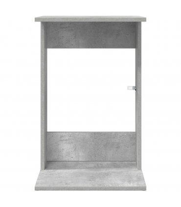 vidaXL Side Table Concrete Grey 40 x 38 x 62.5 cm Engineered Wood