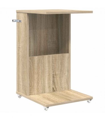 vidaXL Side Table Sonoma Oak 40 x 35 x 60 cm Engineered Wood