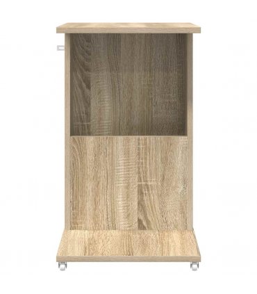 vidaXL Side Table Sonoma Oak 40 x 35 x 60 cm Engineered Wood