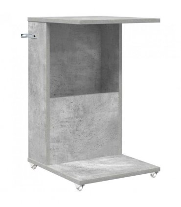 vidaXL Side Table Concrete Grey 40 x 35 x 60 cm Engineered Wood
