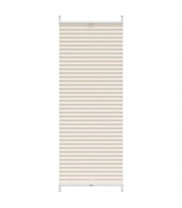 Plisse Blind 50x100cm Creme — Colour: cream, Size: 50 x 100 cm
