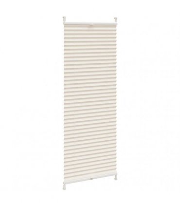 Plisse Blind 50x100cm Creme — Colour: cream, Size: 50 x 100 cm