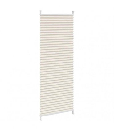 Plisse Blind 50x100cm Creme — Colour: cream, Size: 50 x 100 cm