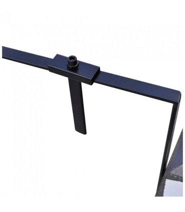 vidaXL Hanging Balcony Table Black and White Mosaic