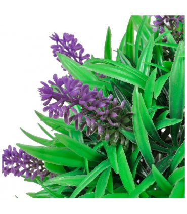 Set of 2 Artificial Boxwood Ball with Lavender 28 cm