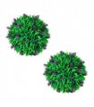 Set of 2 Artificial Boxwood Ball with Lavender 30 cm