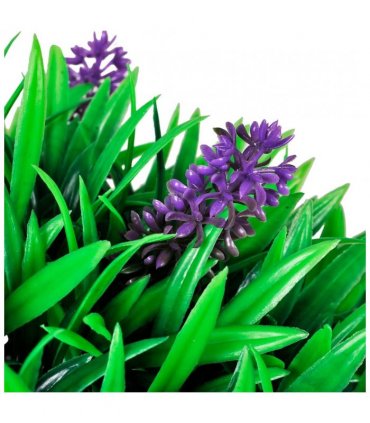 Set of 2 Artificial Boxwood Ball with Lavender 30 cm