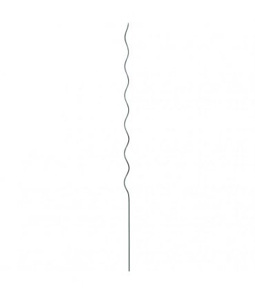 vidaXL Plant Support 50 pcs Green 150 x 0.6 x 0.6 cm Steel — Size: 150 cm