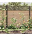 vidaXL Plant Support 5 pcs Green 150 x 0.6 x 0.6 cm Steel — Size: 150 cm