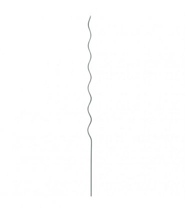 vidaXL Plant Support 5 pcs Green 150 x 0.6 x 0.6 cm Steel — Size: 150 cm