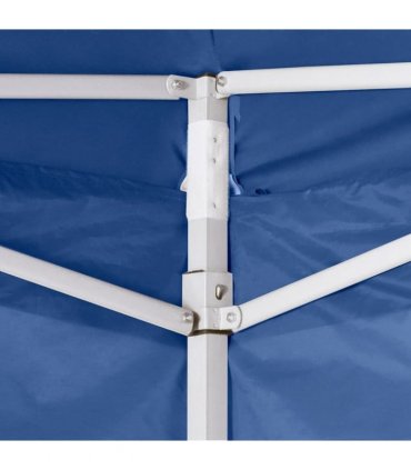 vidaXL Foldable Tent 3x3 m with 4 Walls Blue
