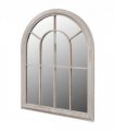 vidaXL Rustic Arch Garden Mirror 69x89 cm for Indoor and Outdoor Use — Size: 89 x 69 cm