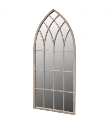 vidaXL Gothic Arch Garden Mirror 50x115 cm for Indoor and Outdoor Use — Size: 115 x 50 cm