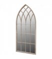 vidaXL Gothic Arch Garden Mirror 50x115 cm for Indoor and Outdoor Use — Size: 115 x 50 cm