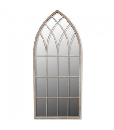 vidaXL Gothic Arch Garden Mirror 50x115 cm for Indoor and Outdoor Use — Size: 115 x 50 cm