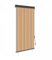 vidaXL Outdoor Roller Blind 100x250 cm Yellow and Blue — Size: 100 x 250 cm