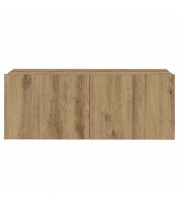 vidaXL Wall Mounted TV cabinets 6 pcs Artisan Oak Engineered Wood — V0672080301
