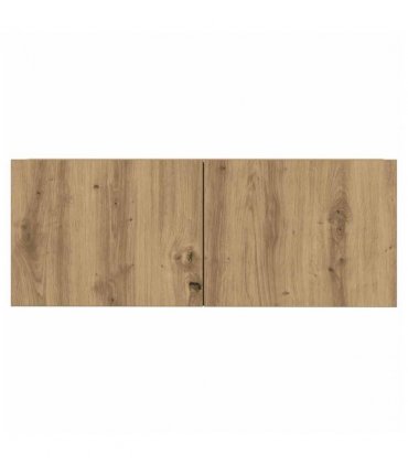 vidaXL 5 Piece TV Cabinet Set Wall-mounted Artisan Oak Engineered Wood — V0672080311