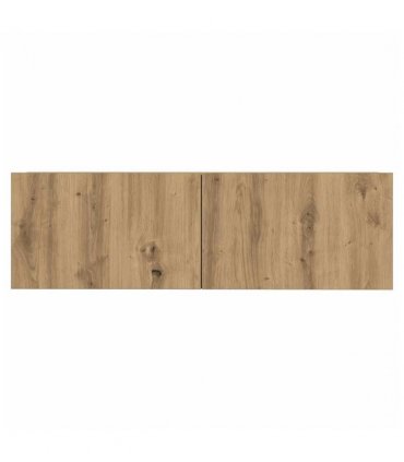 vidaXL 5 Piece TV Cabinet Set Wall-mounted Artisan Oak Engineered Wood — V0672080314