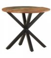 vidaXL Side Table 68x68x56 cm Solid Reclaimed Wood — Colour: mixed colour finish