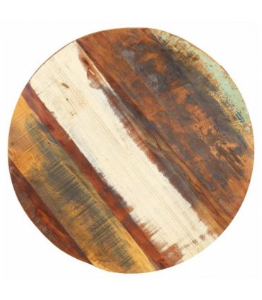 vidaXL Side Table 68x68x56 cm Solid Reclaimed Wood — Colour: mixed colour finish
