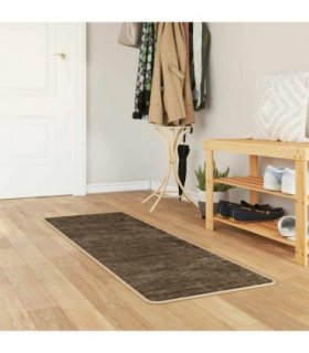 vidaXL Rug Runner MARSA Forest Green 50 x 200 cm Polyester and PVC