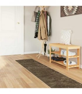vidaXL Rug Runner MARSA Forest Green 50 x 450 cm Polyester and PVC