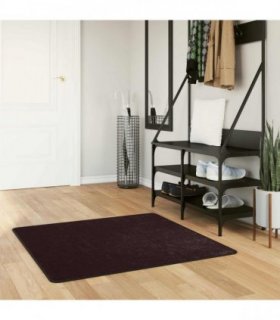 vidaXL Rug Runner MARSA Anthracite 100 x 100 cm Polyester and PVC