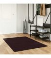 vidaXL Rug Runner MARSA Anthracite 100 x 200 cm Polyester and PVC