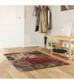 vidaXL Rug Runner MARSA Multicolour 80 x 200 cm Polyester and PVC — Colour: Patchwork